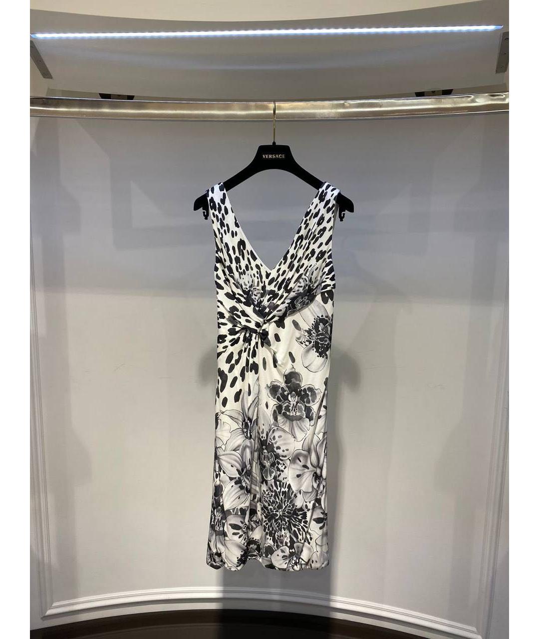 VERSACE Мульти повседневное платье, фото 3