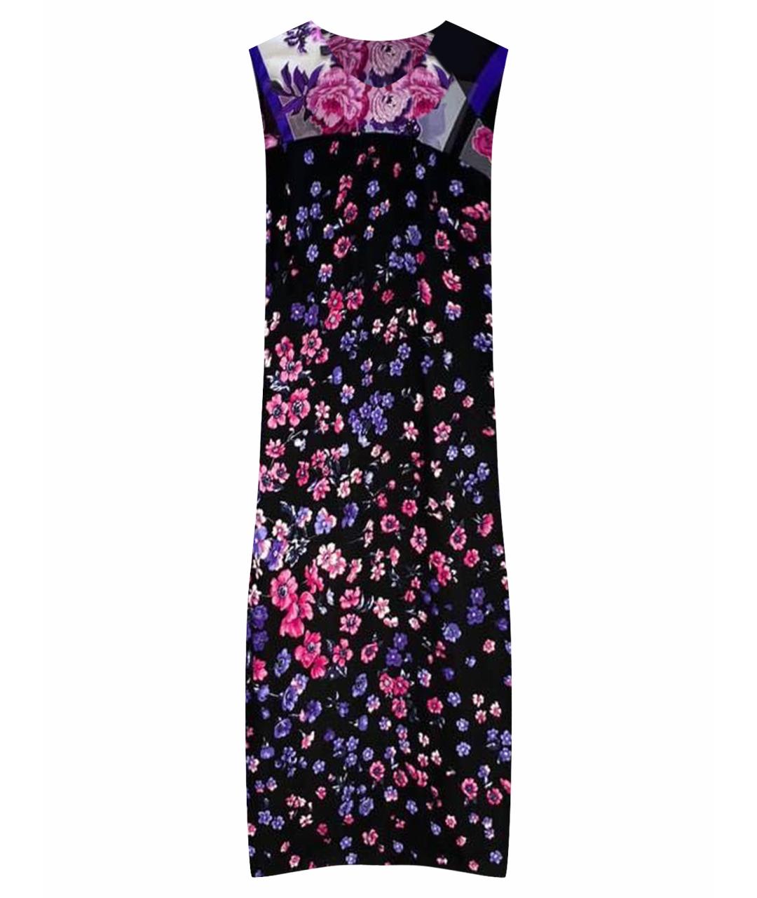 VERSACE Мульти повседневное платье, фото 1