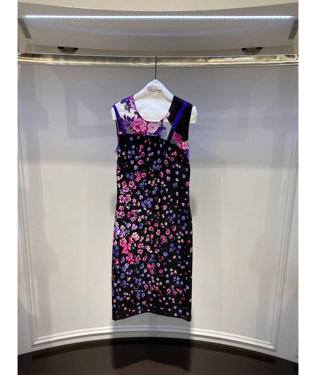 VERSACE Мульти повседневное платье, фото 3