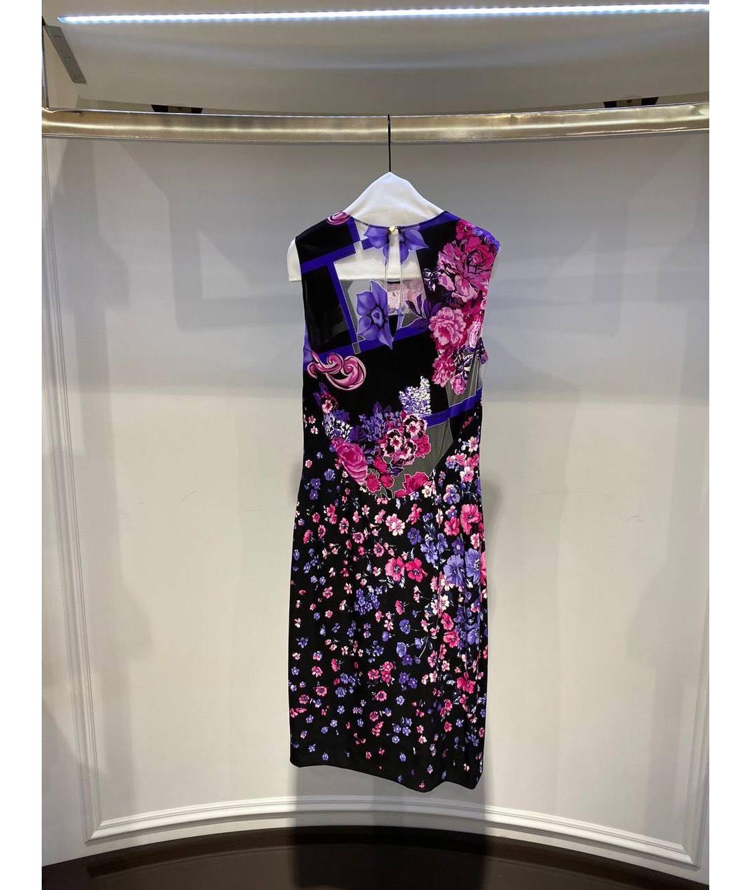 VERSACE Мульти повседневное платье, фото 2