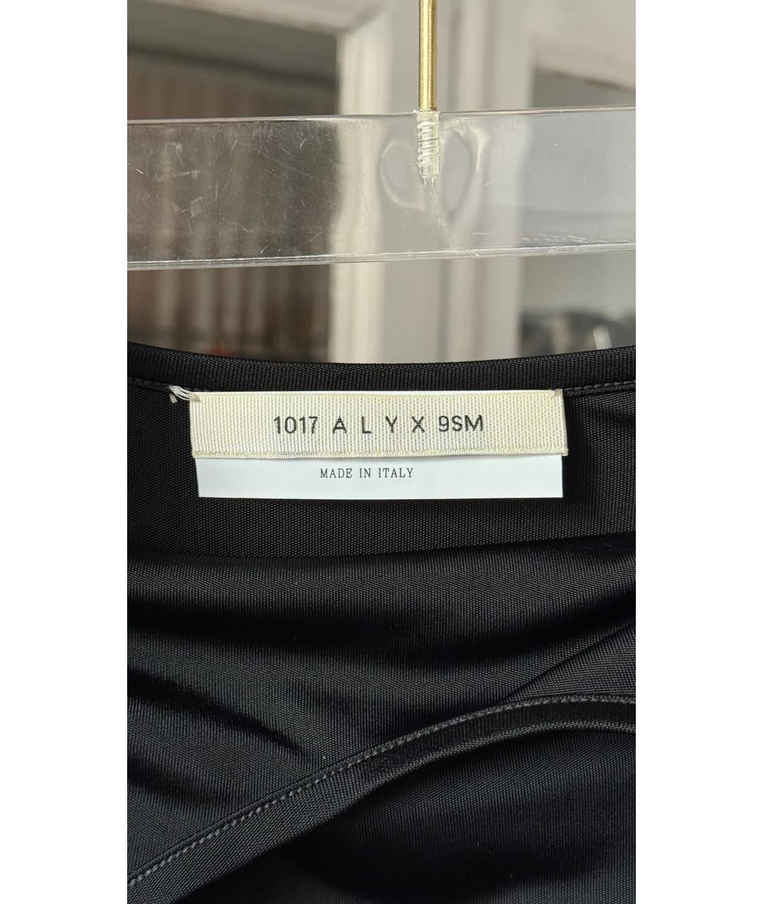 1017 ALYX 9SM Черное вечернее платье, фото 3