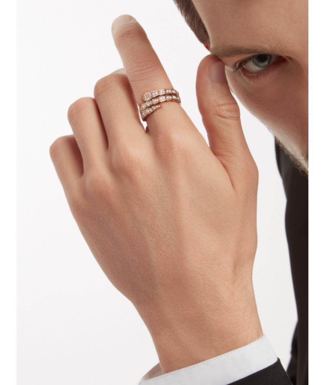 BVLGARI Золотое кольцо из розового золота, фото 5