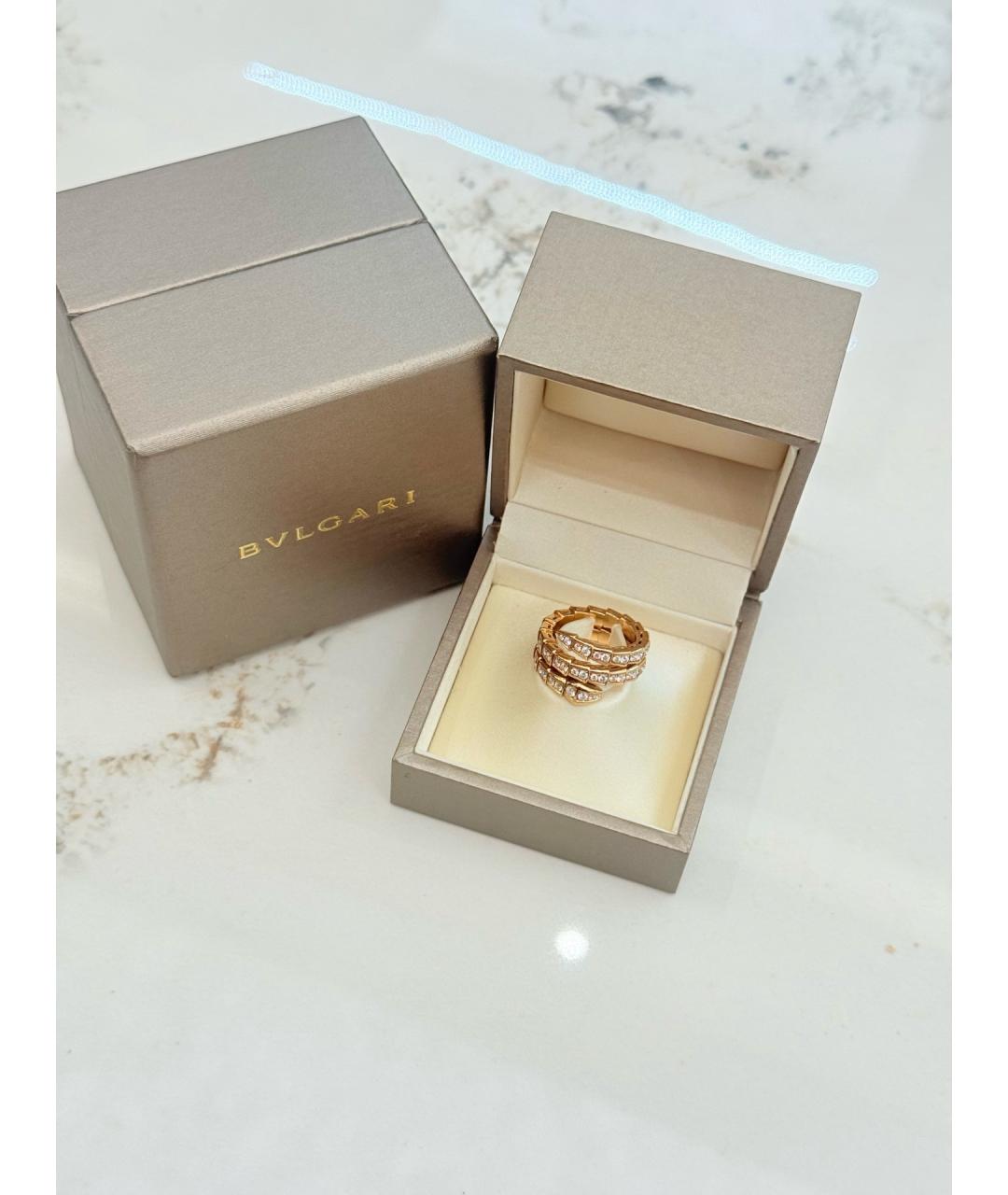 BVLGARI Золотое кольцо из розового золота, фото 2