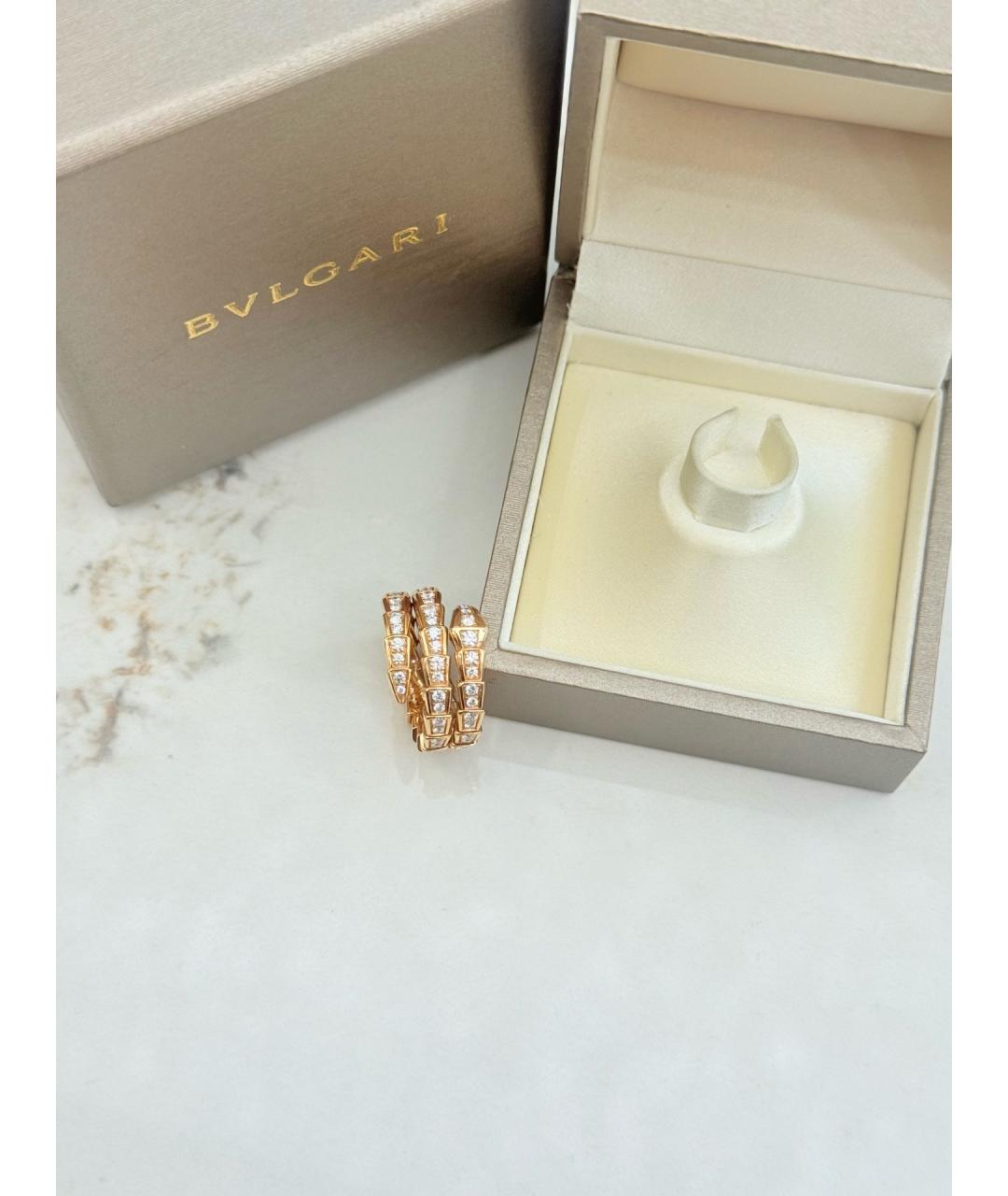 BVLGARI Золотое кольцо из розового золота, фото 3