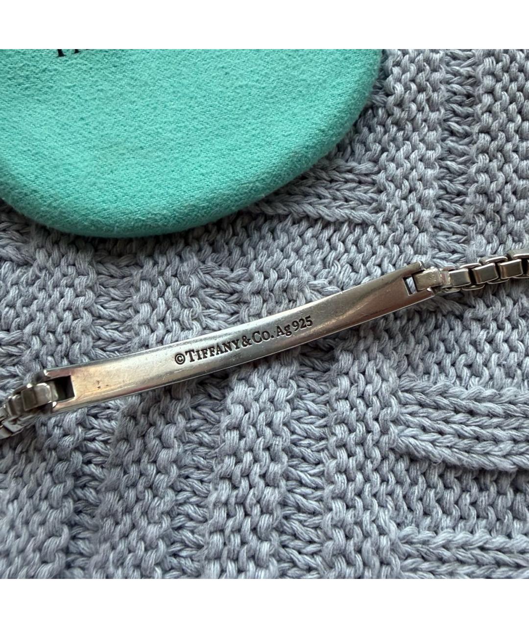 TIFFANY&CO Серебрянный серебряный браслет, фото 5