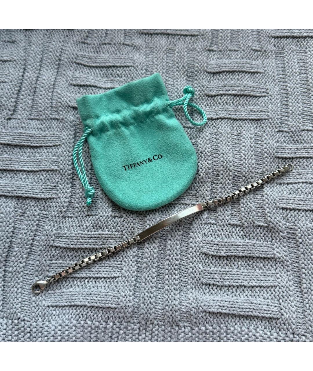 TIFFANY&CO Серебрянный серебряный браслет, фото 2