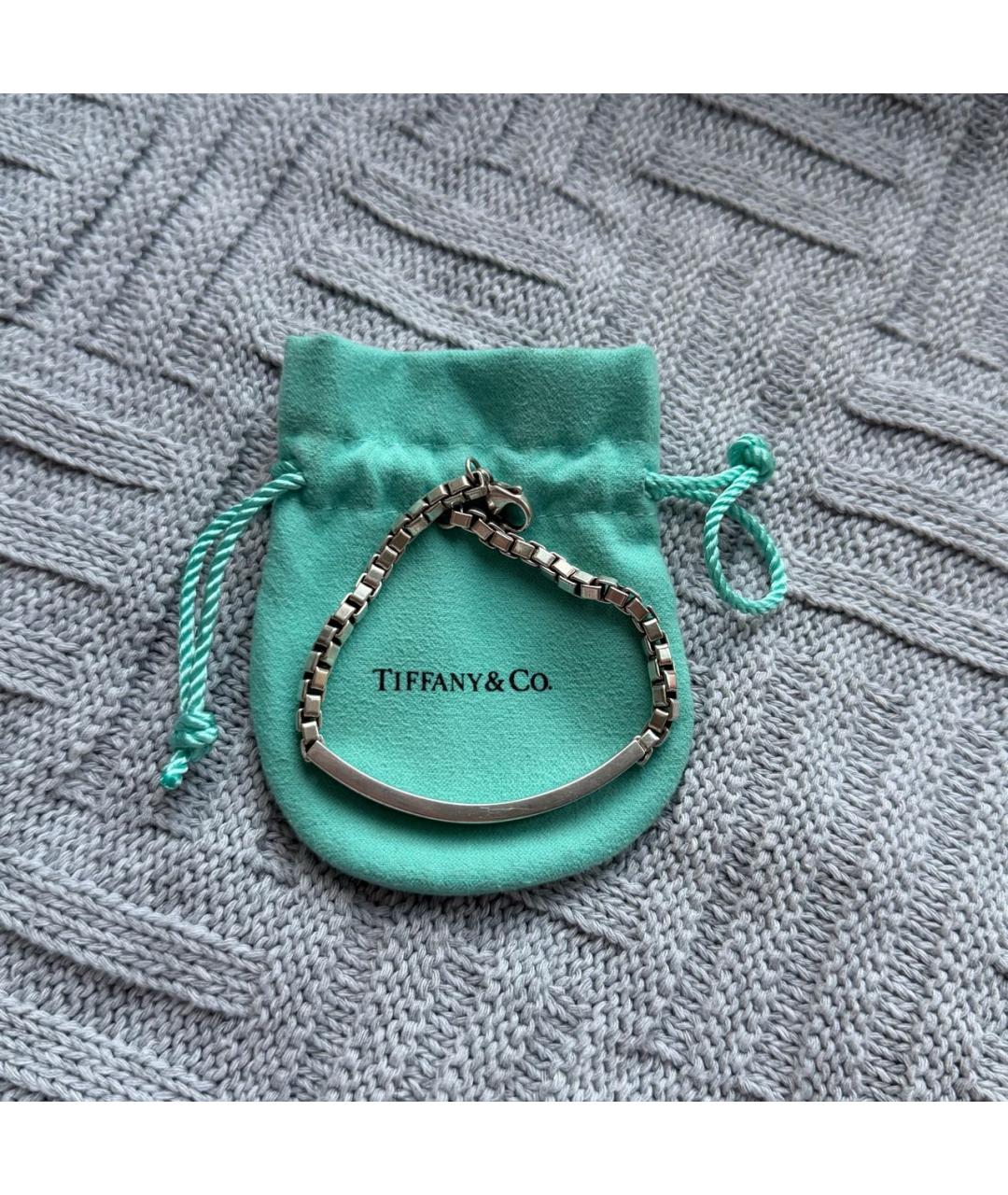 TIFFANY&CO Серебрянный серебряный браслет, фото 3