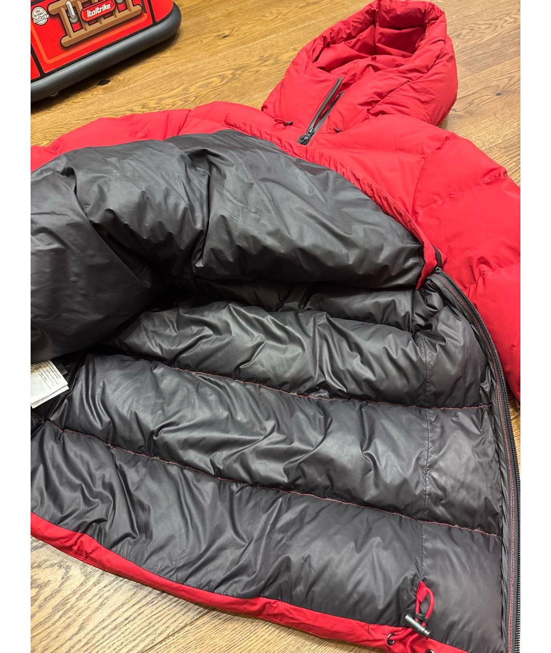 WOOLRICH Красный полиэстеровый пуховик, фото 7