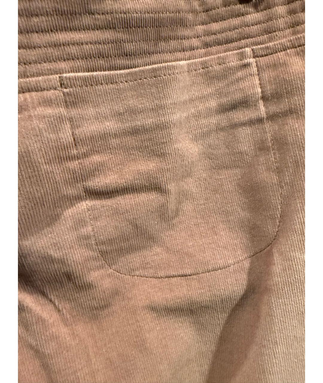 ERMANNO SCERVINO Хлопко-эластановые брюки узкие, фото 5