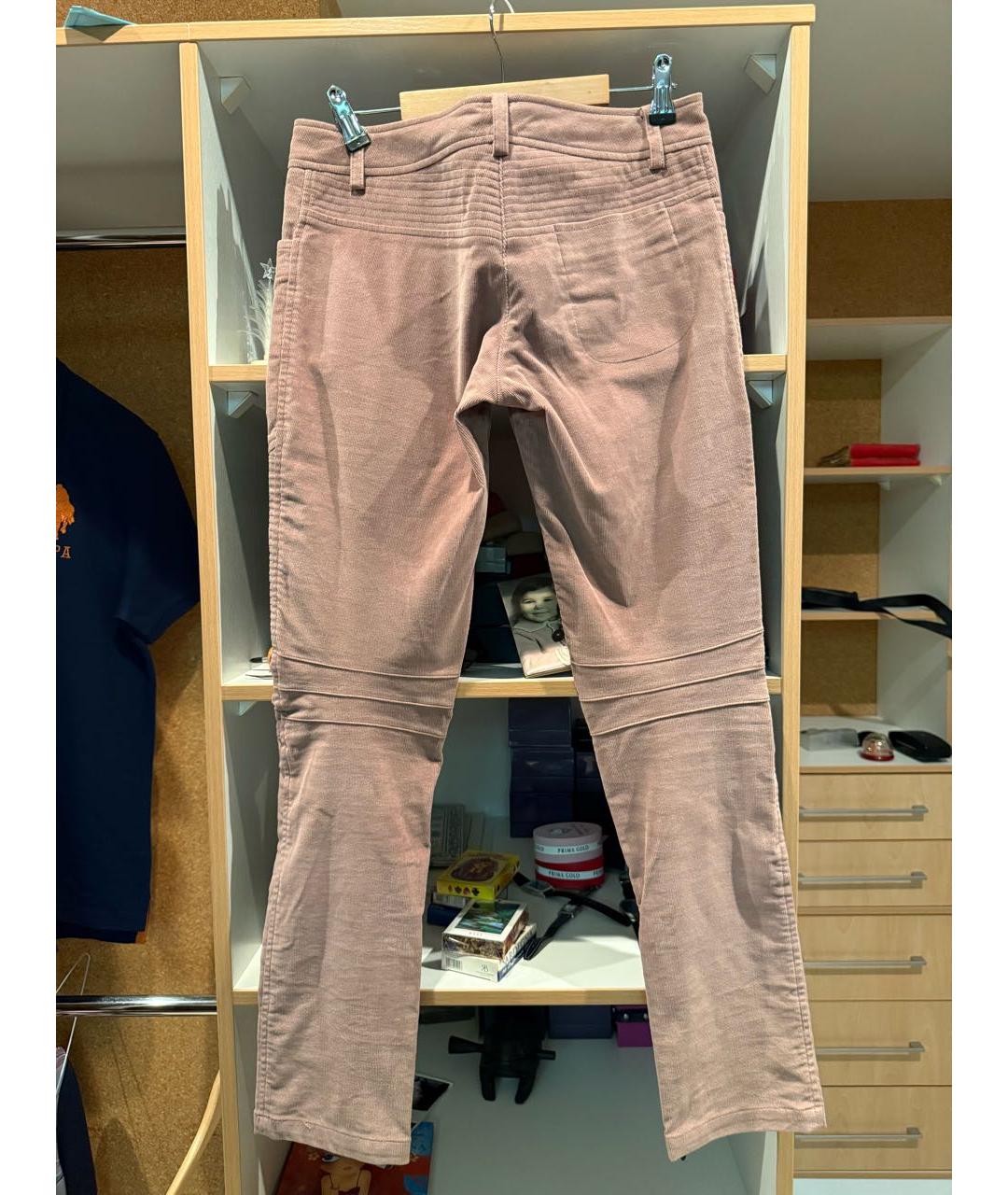 ERMANNO SCERVINO Хлопко-эластановые брюки узкие, фото 2