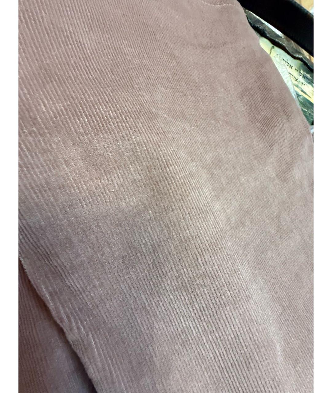 ERMANNO SCERVINO Хлопко-эластановые брюки узкие, фото 4