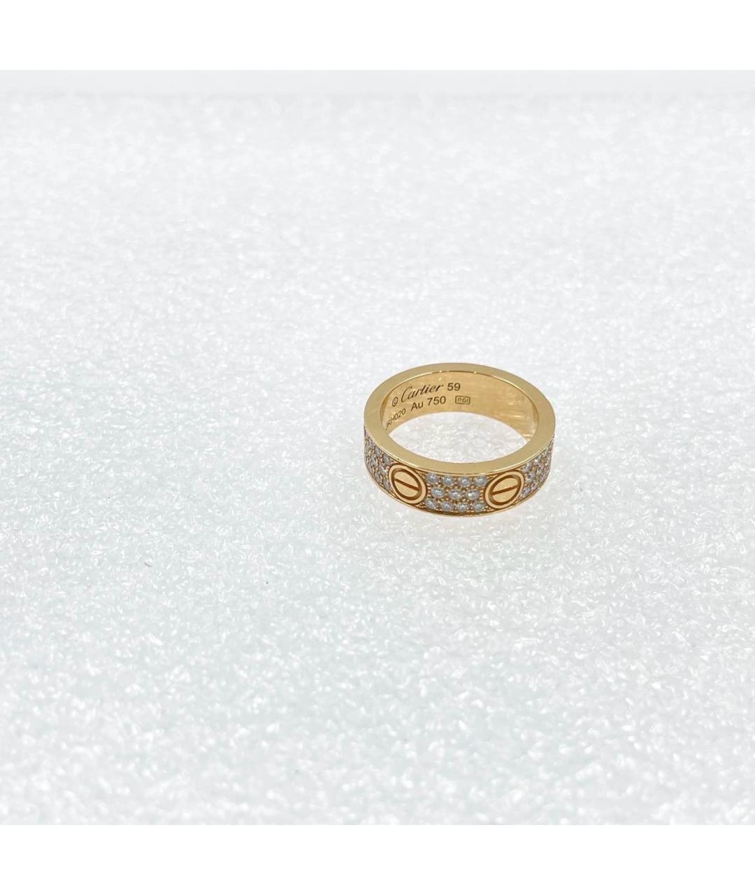 CARTIER Золотое кольцо из розового золота, фото 4