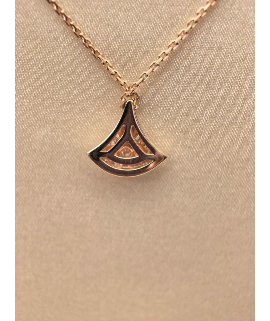 BVLGARI Золотое колье из розового золота, фото 2