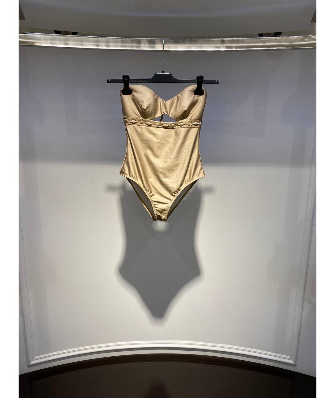 VERSACE Бежевый купальник, фото 3