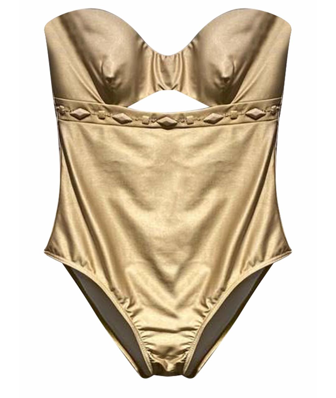 VERSACE Бежевый купальник, фото 1