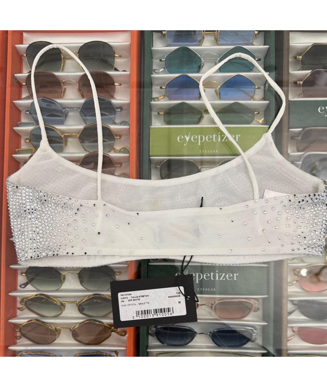 THE ANDAMANE Белый бюстгалтеры, фото 3