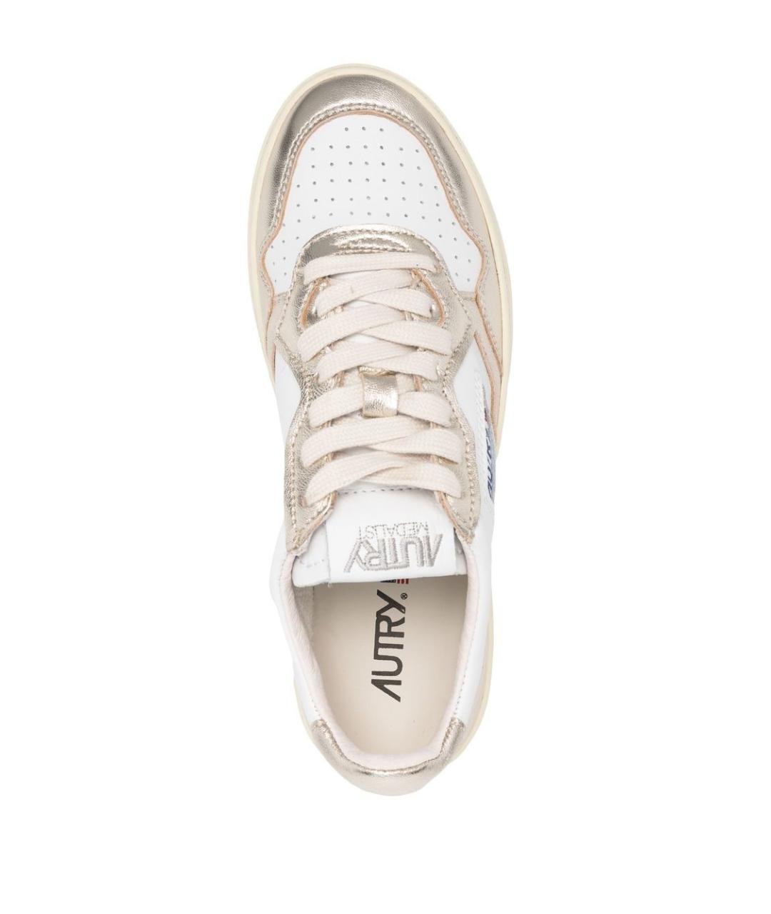 AUTRY Белые кожаные кеды, фото 2