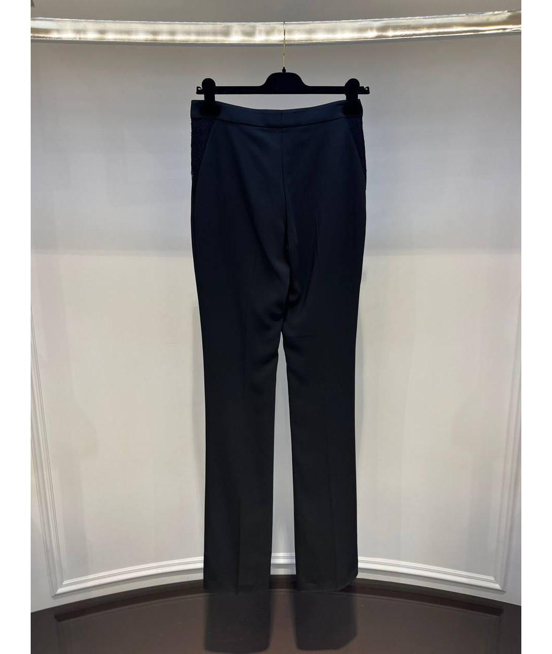 VERSACE Черные брюки широкие, фото 2