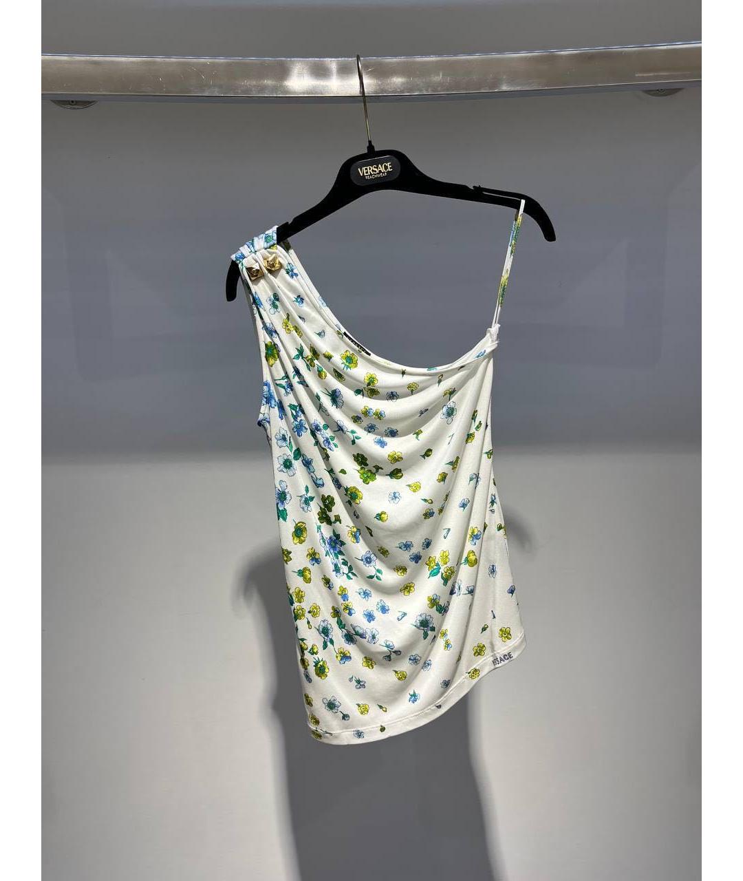 VERSACE Белая майка, фото 3