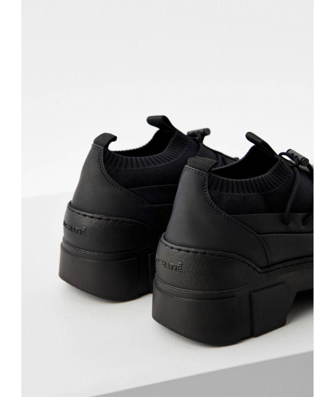 VIC MATIE Черные кожаные ботинки, фото 4