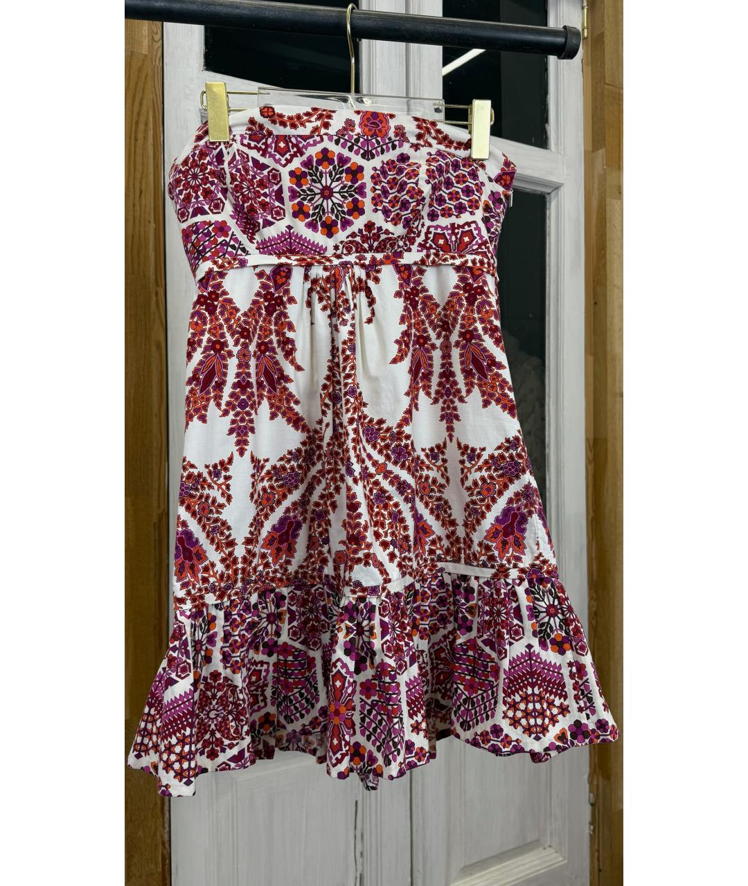 GUCCI Мульти хлопковое повседневное платье, фото 2