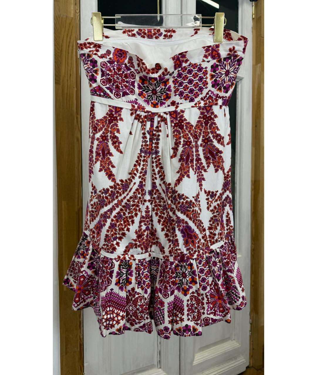 GUCCI Мульти хлопковое повседневное платье, фото 6