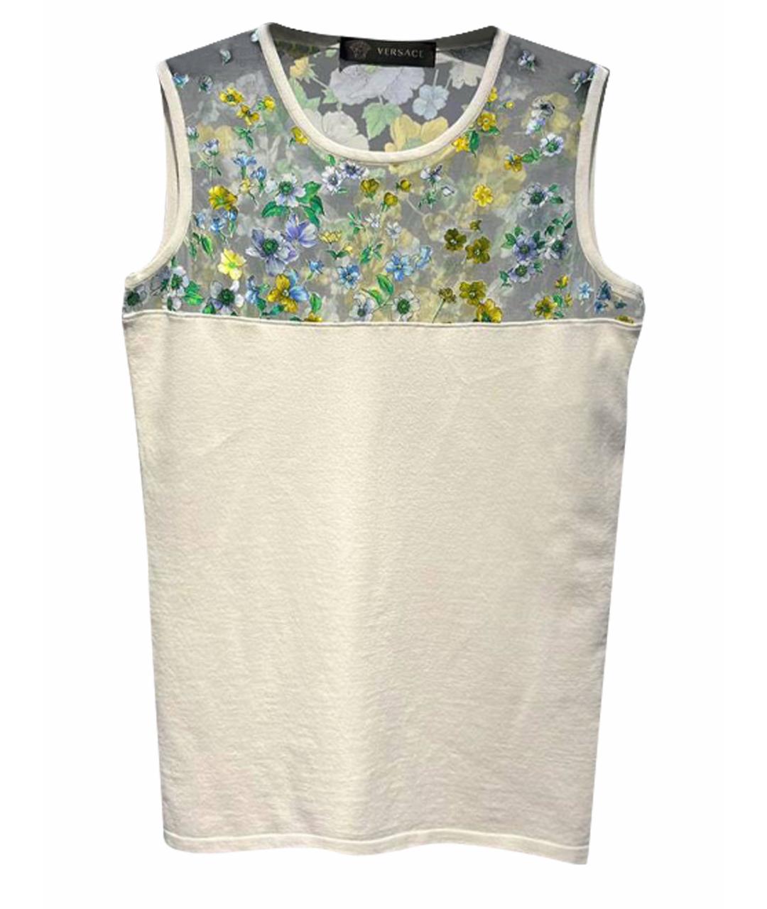 VERSACE Белая майка, фото 1