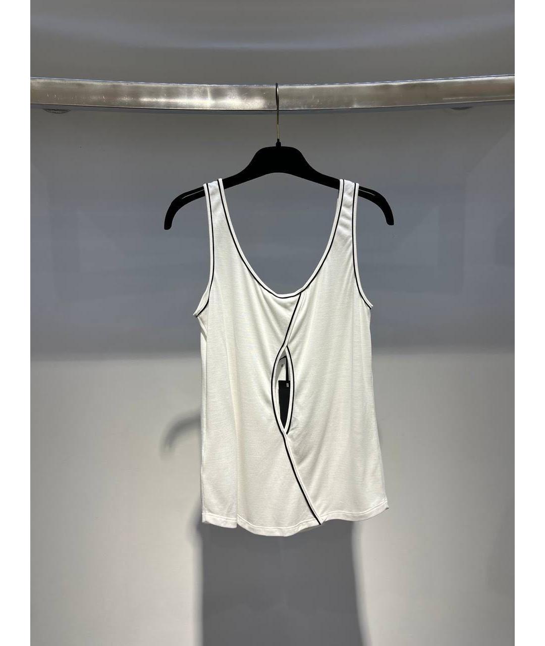 VERSACE Белая майка, фото 2