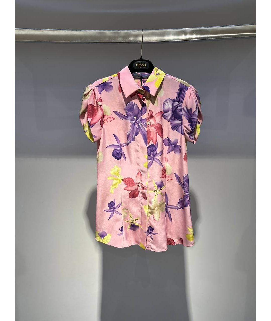 VERSACE Мульти блузы, фото 3