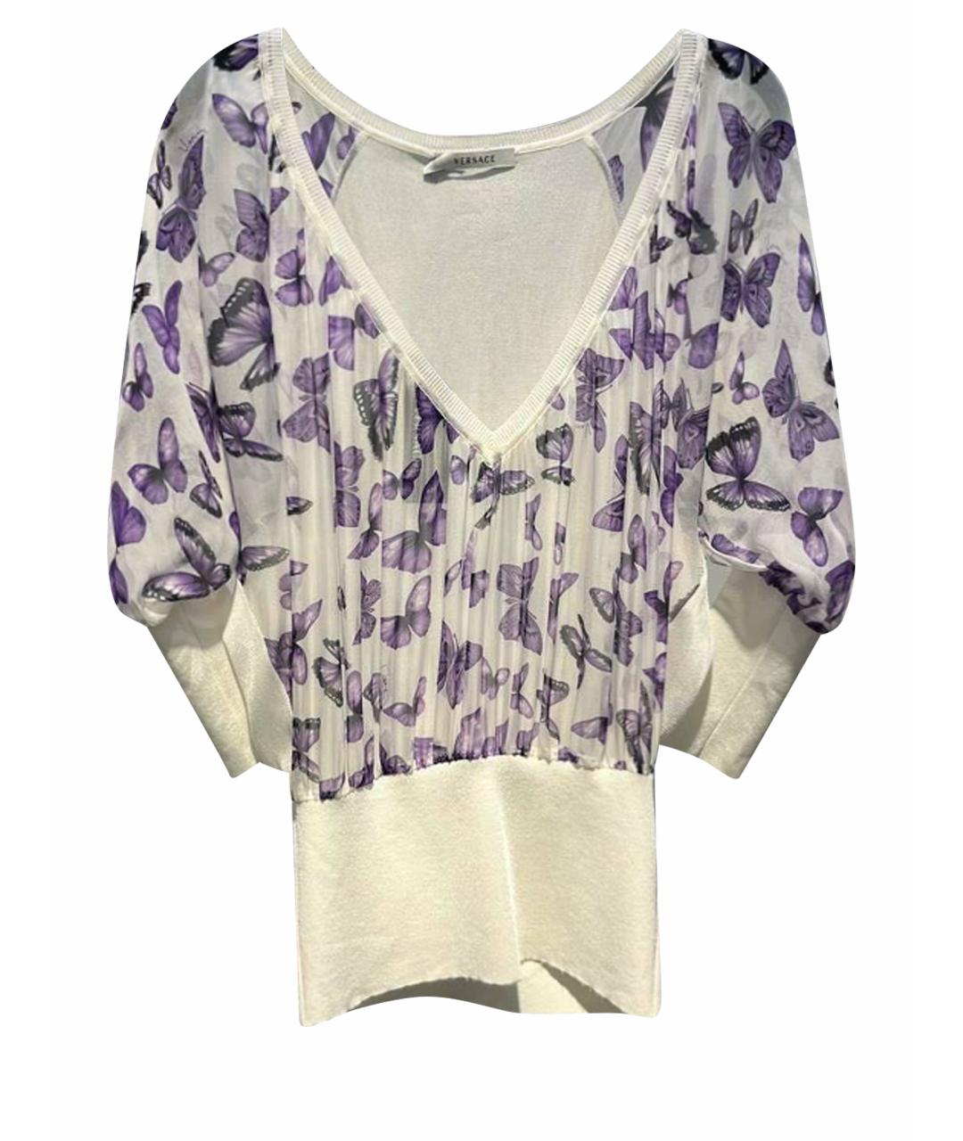 VERSACE Белая блузы, фото 1