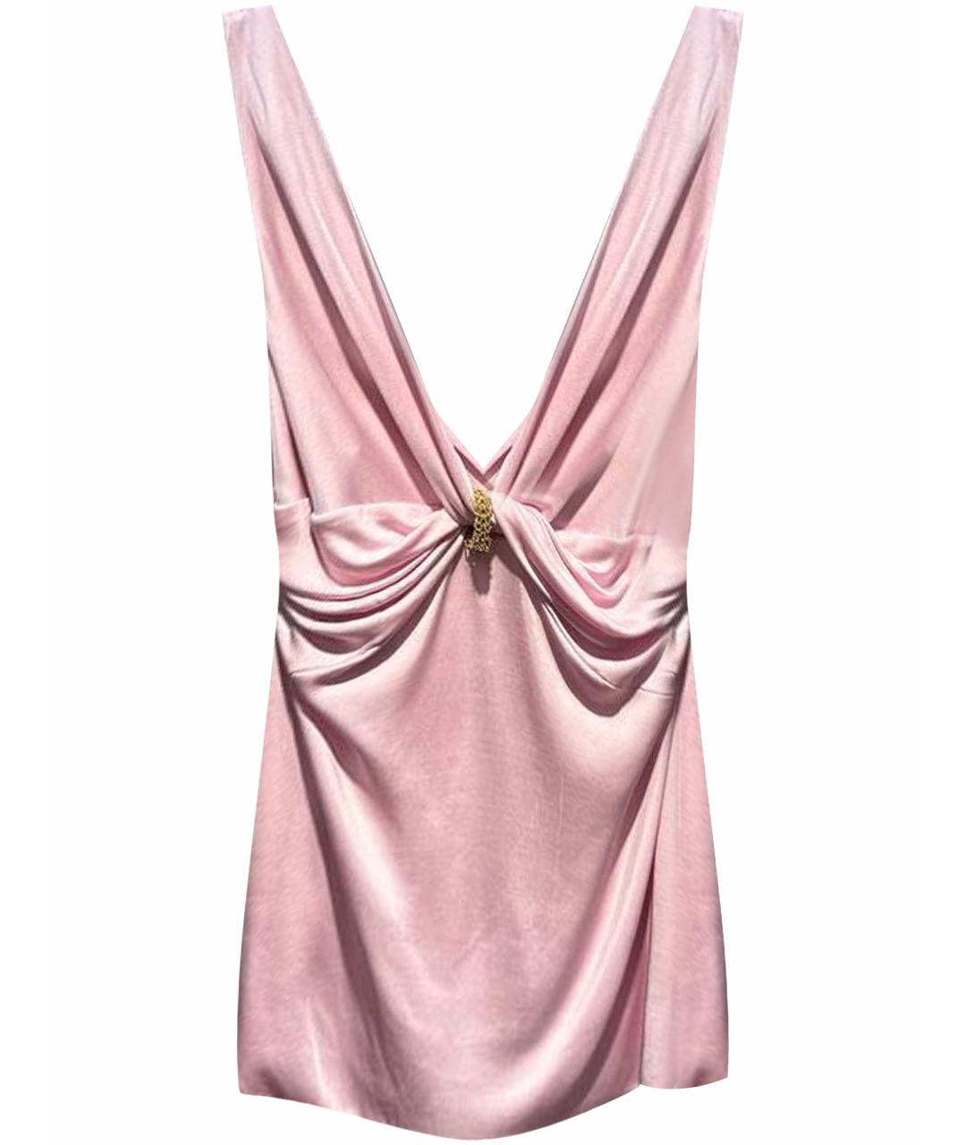 VERSACE Розовая майка, фото 1