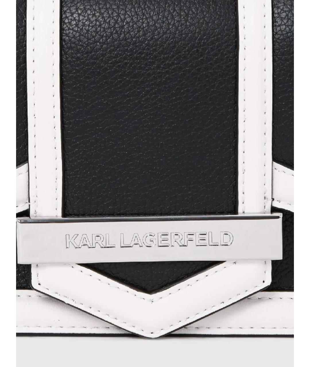 KARL LAGERFELD Мульти кожаная сумка через плечо, фото 3
