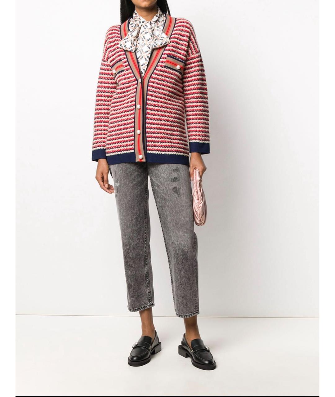 SANDRO Серые хлопковые прямые джинсы, фото 3