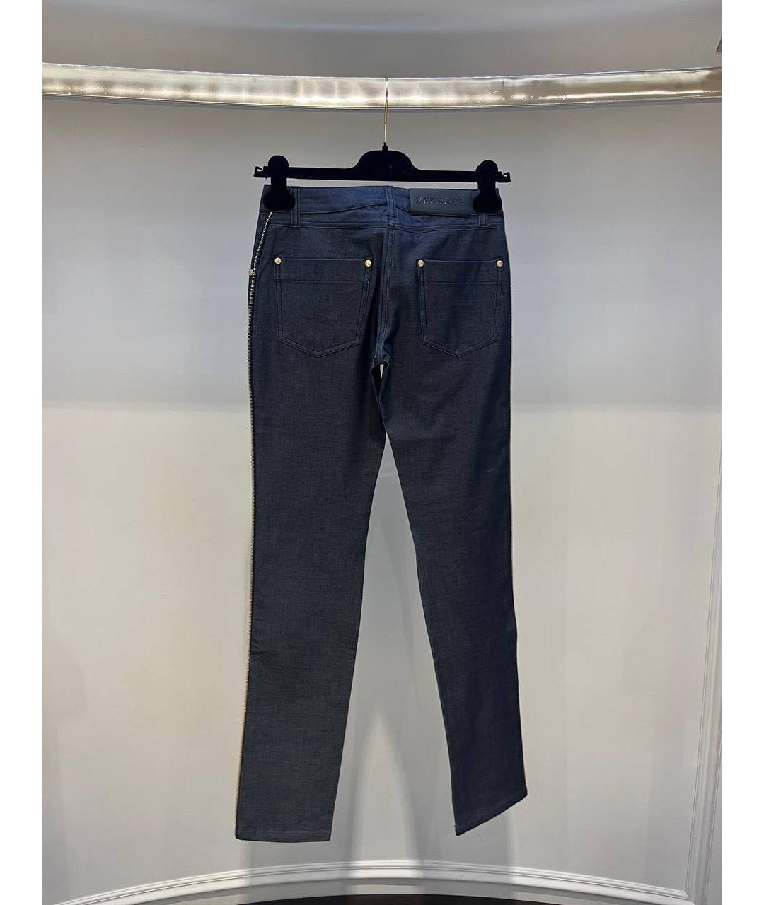 VERSACE Серые джинсы слим, фото 2