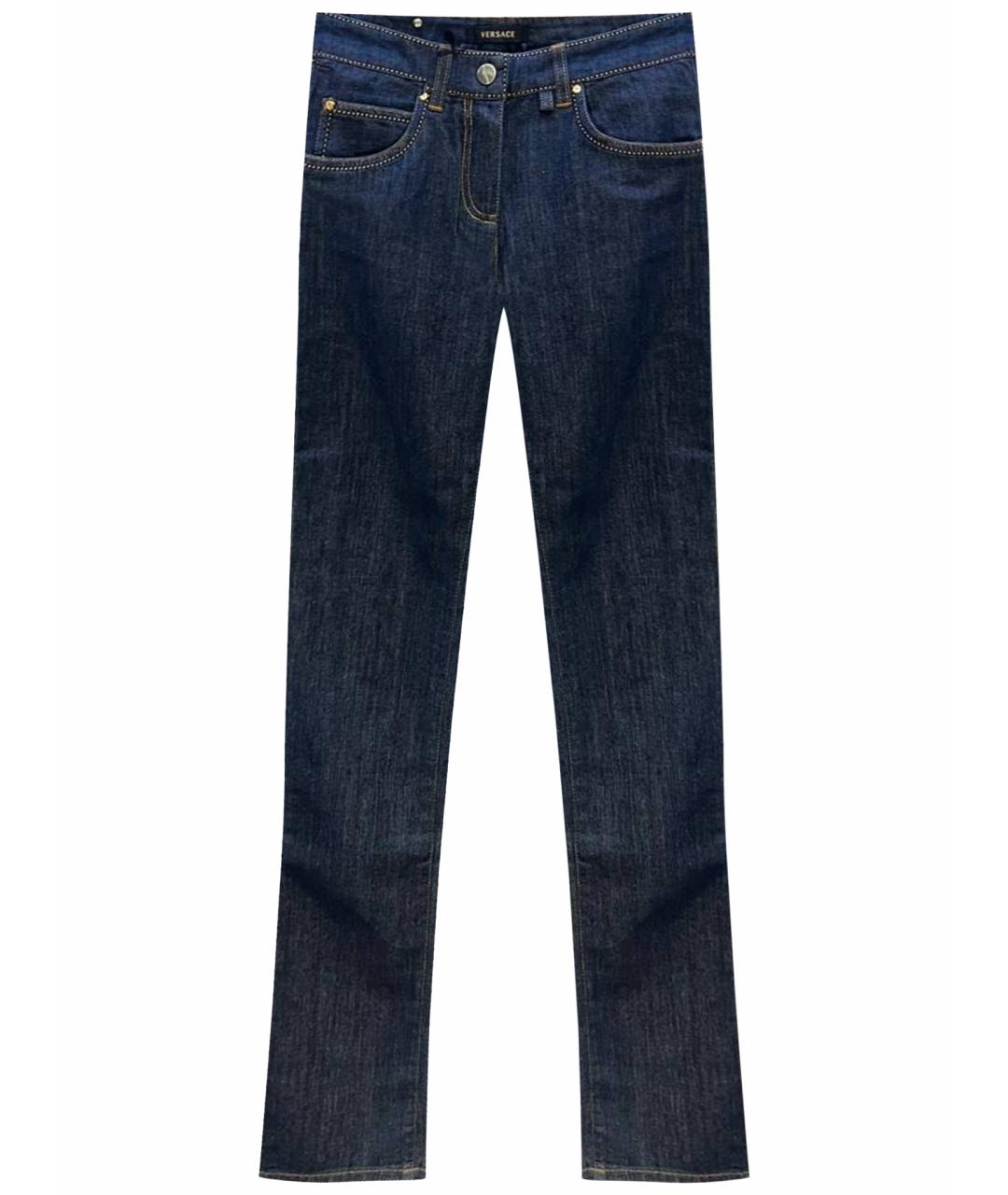 VERSACE Синие джинсы слим, фото 1