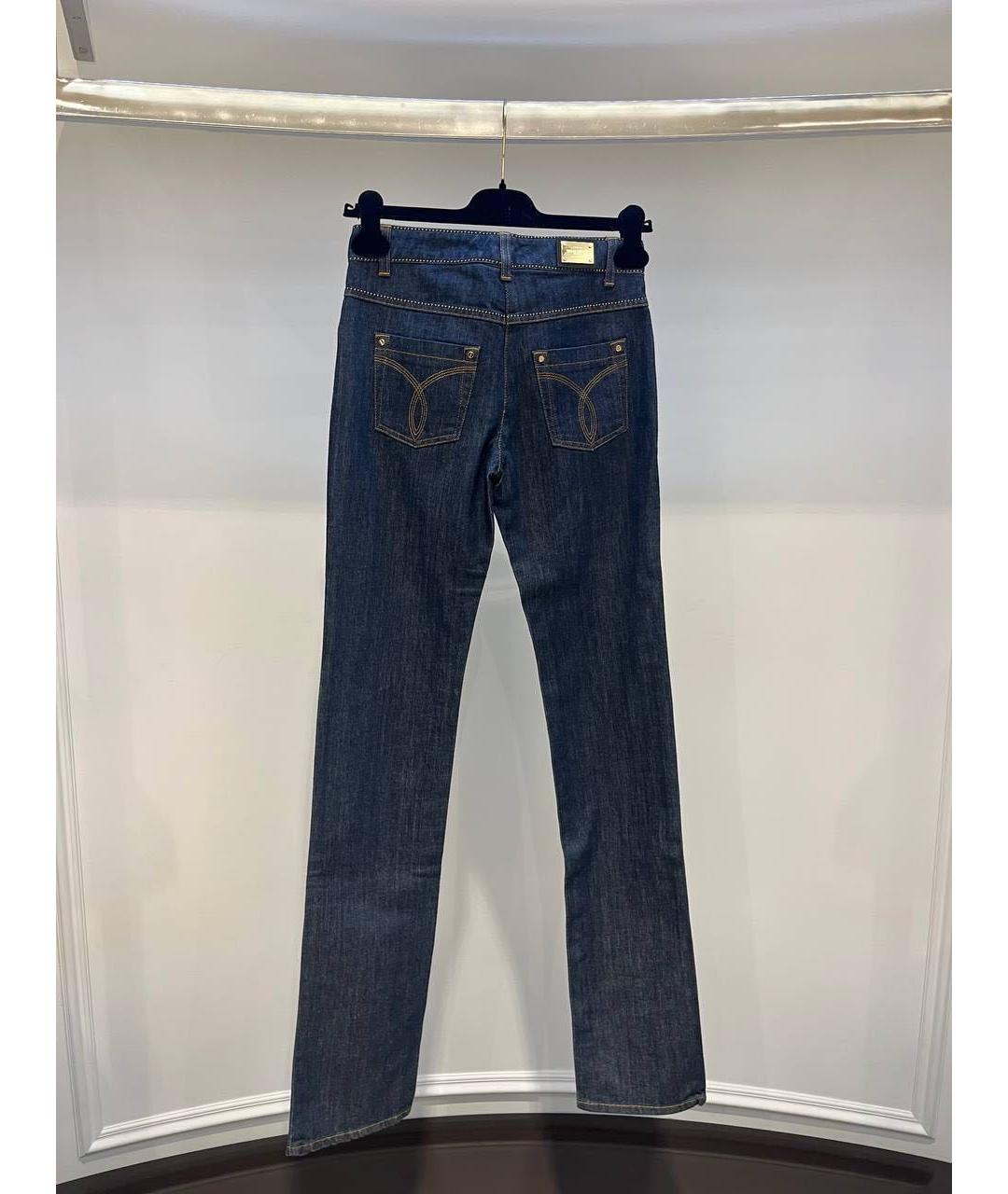 VERSACE Синие джинсы слим, фото 2