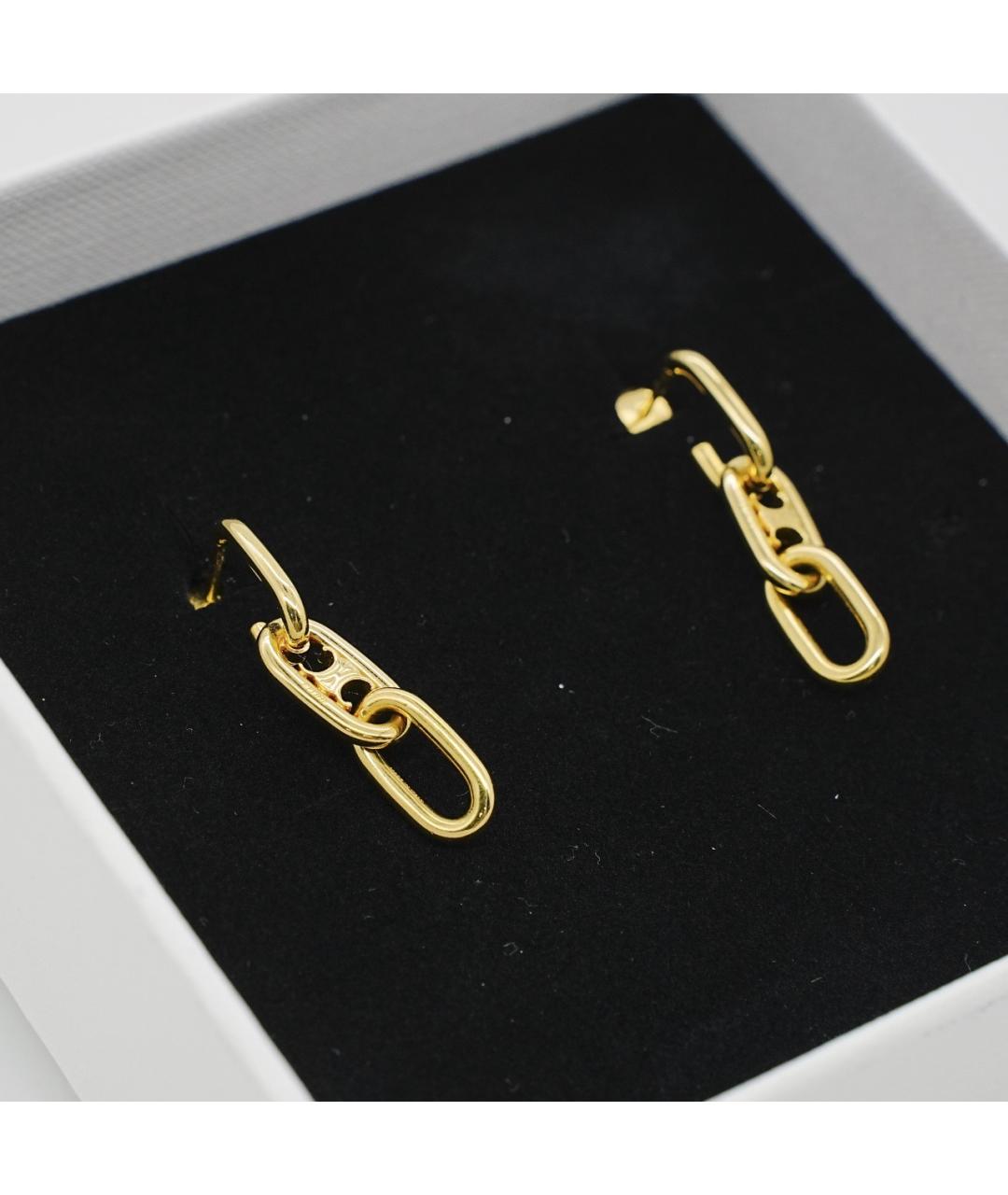 CELINE Золотые серьги, фото 5