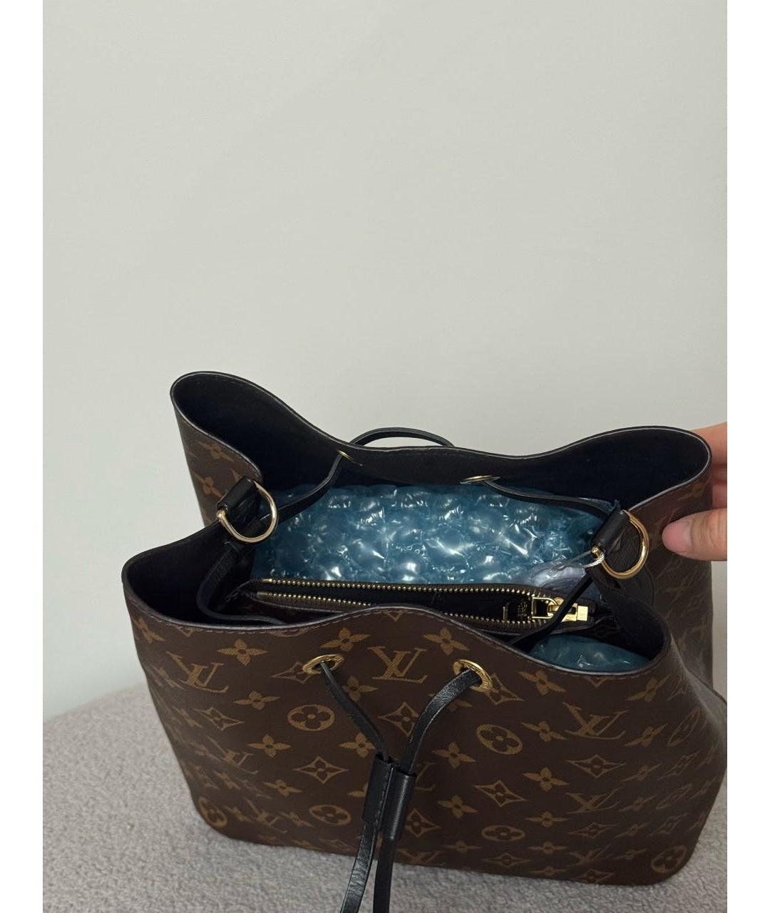 LOUIS VUITTON Коричневая сумка через плечо, фото 8