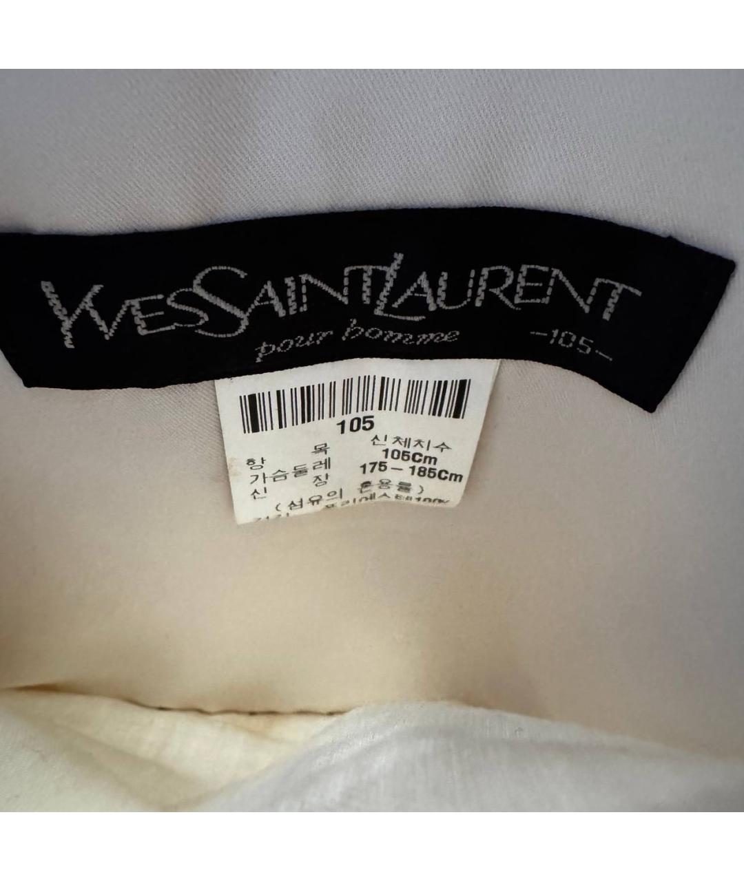 SAINT LAURENT Зеленая полиэстеровая куртка, фото 4