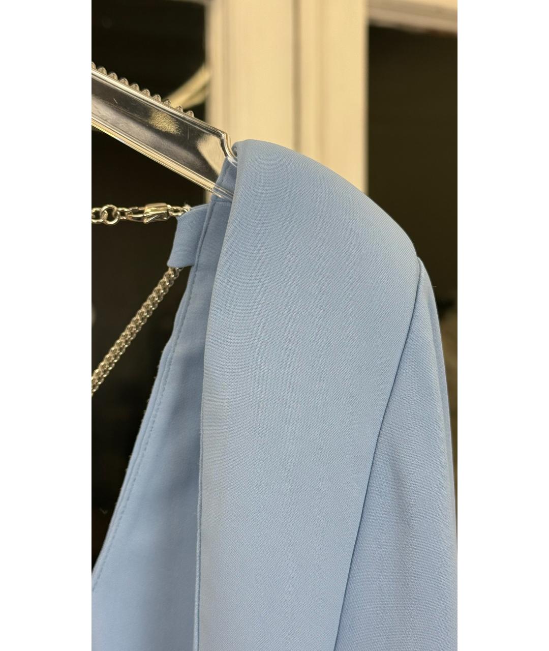 1017 ALYX 9SM Голубое вискозное повседневное платье, фото 5