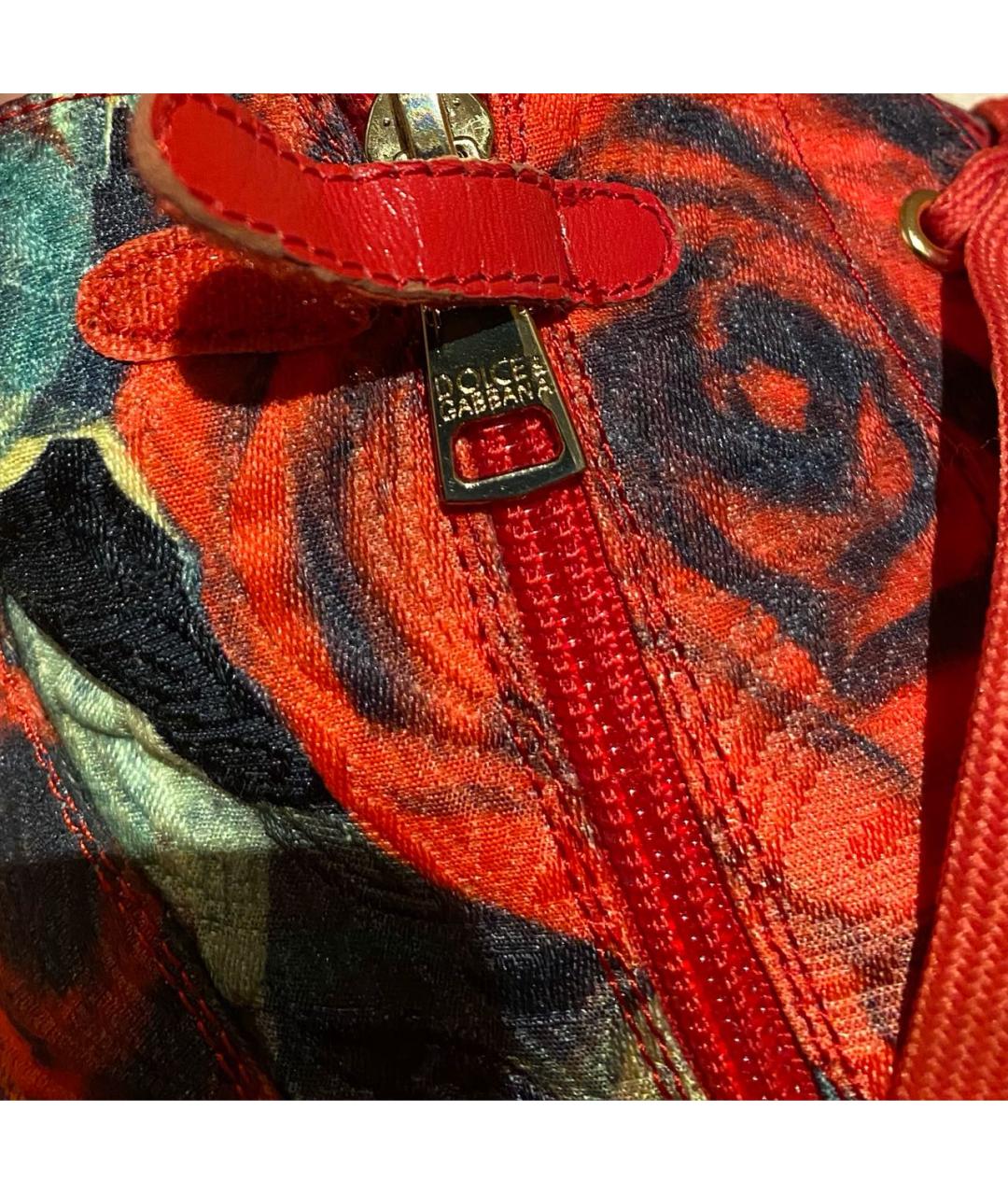 DOLCE&GABBANA Мульти текстильные кеды, фото 6