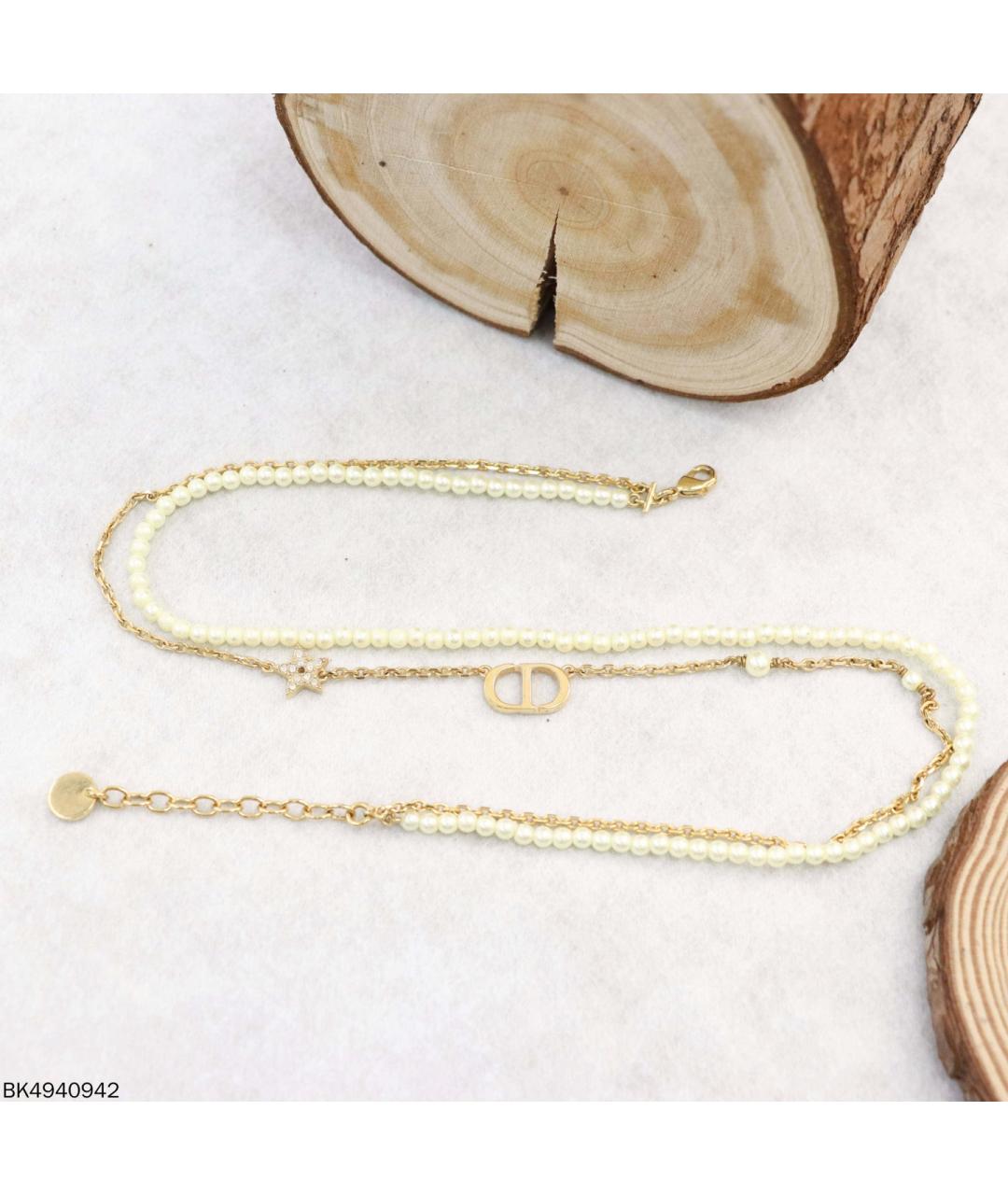 CHRISTIAN DIOR Золотое колье, фото 7