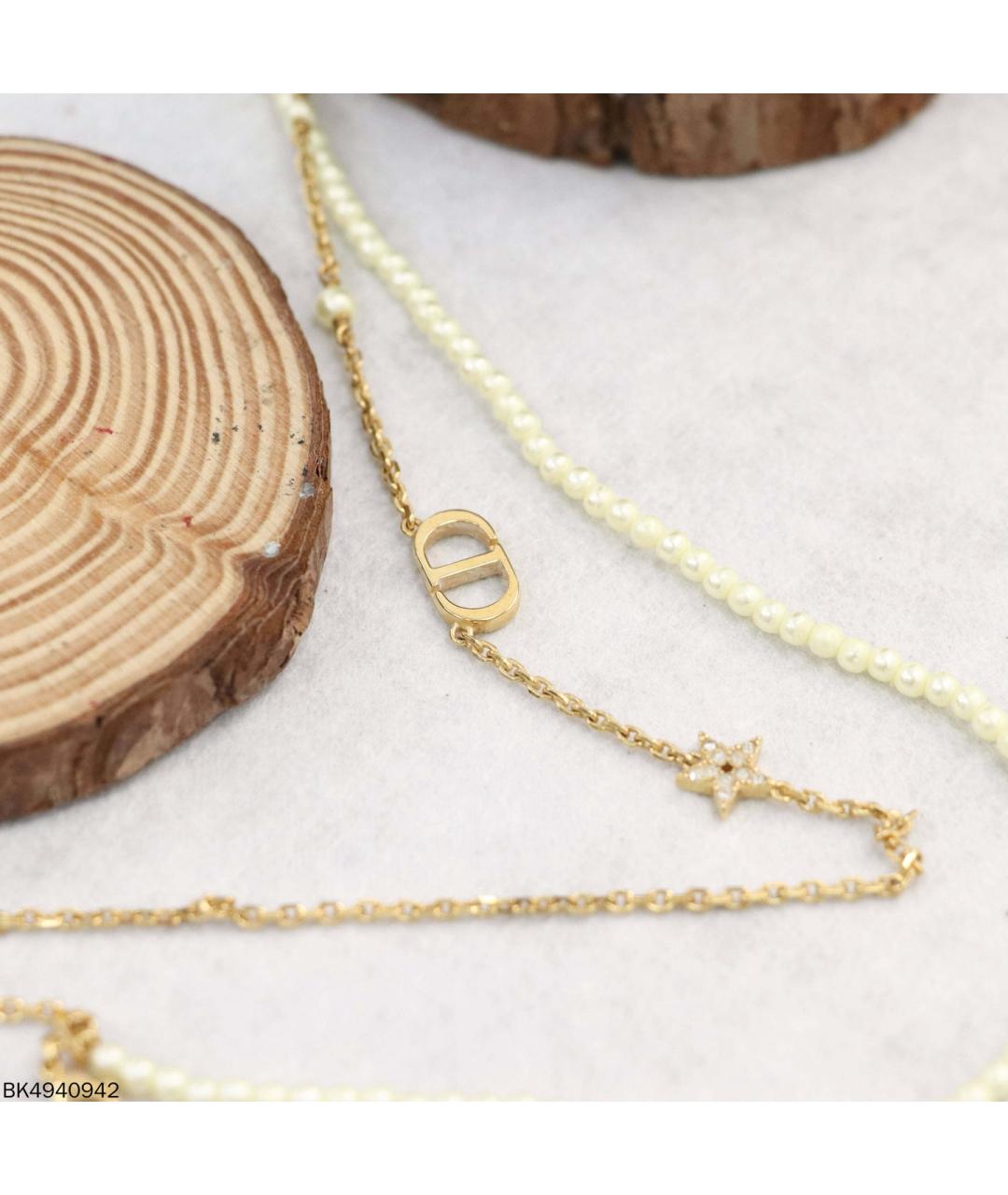 CHRISTIAN DIOR Золотое колье, фото 2