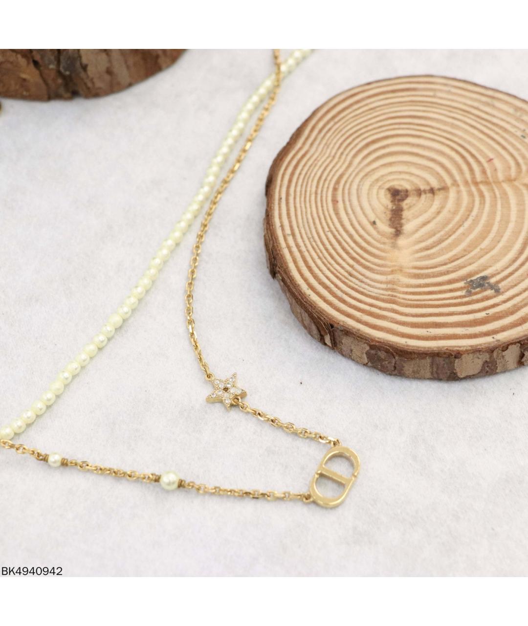 CHRISTIAN DIOR Золотое колье, фото 5