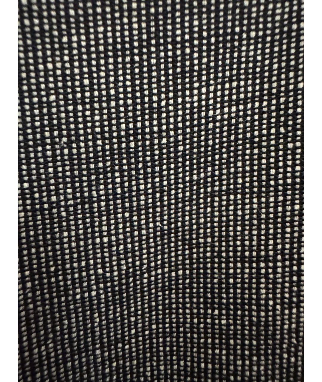 MAX MARA Серые шерстяные прямые брюки, фото 4