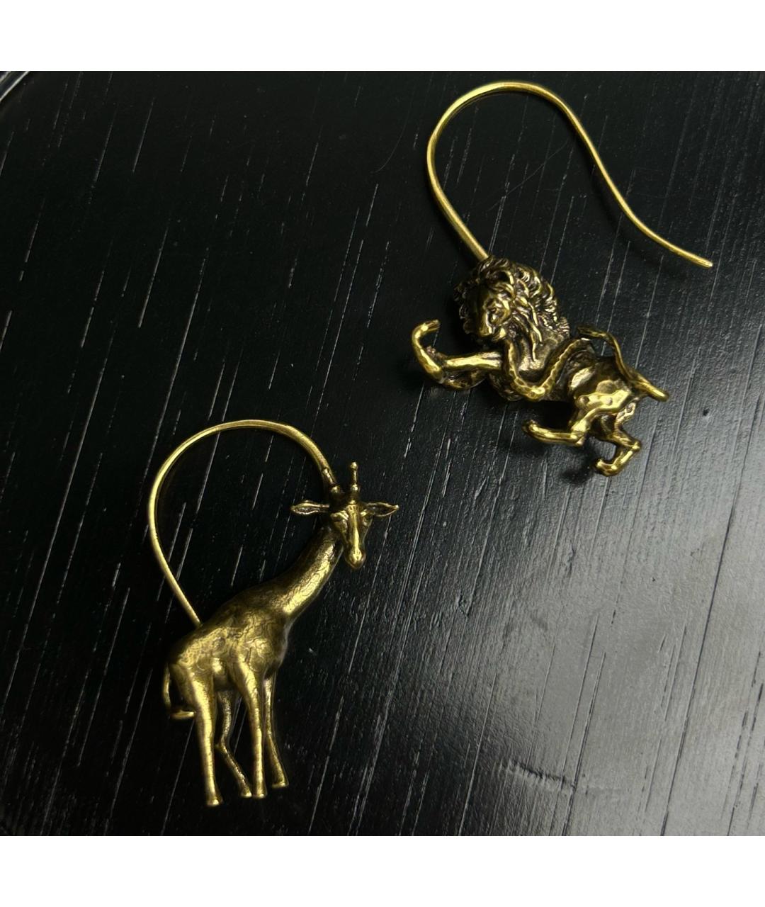 CHRISTIAN DIOR Золотые серьги, фото 4