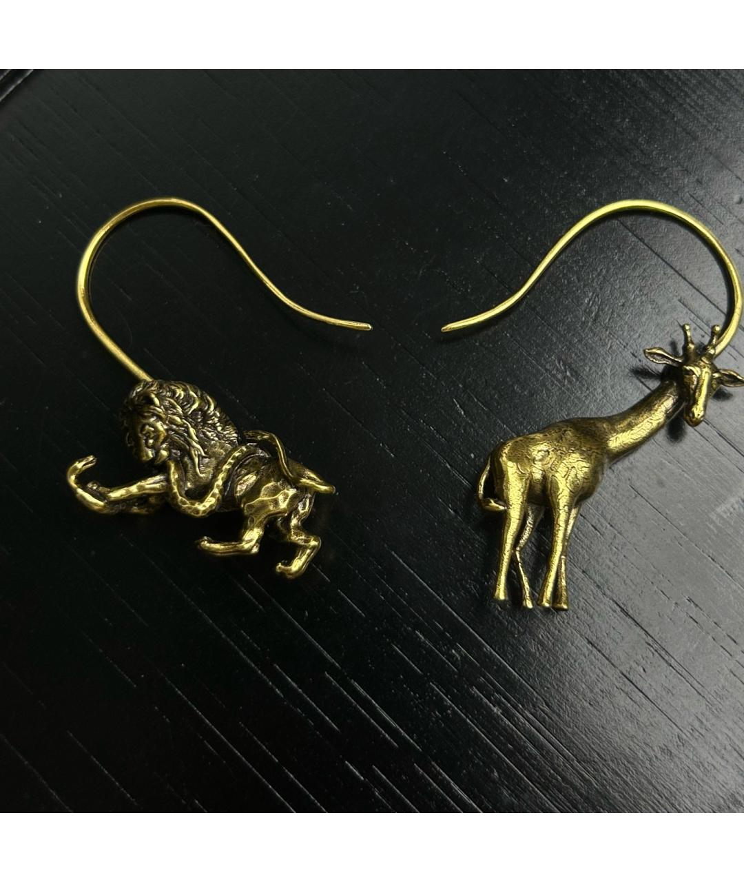 CHRISTIAN DIOR Золотые серьги, фото 2