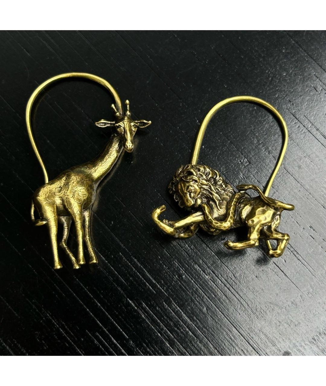 CHRISTIAN DIOR Золотые серьги, фото 7