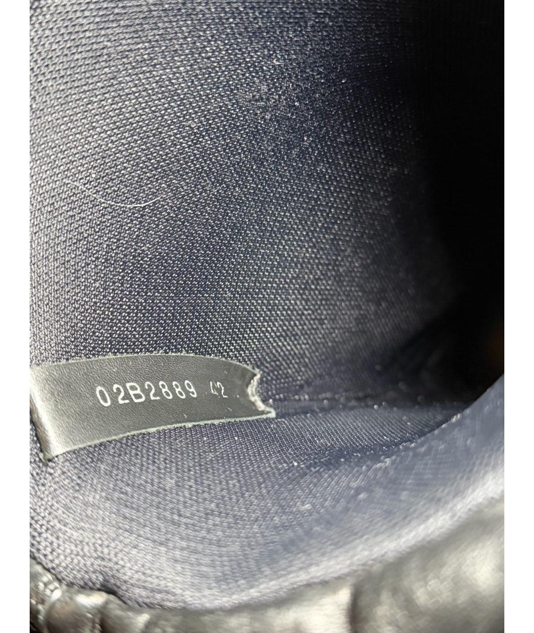 RICK OWENS Черные кожаные высокие ботинки, фото 5