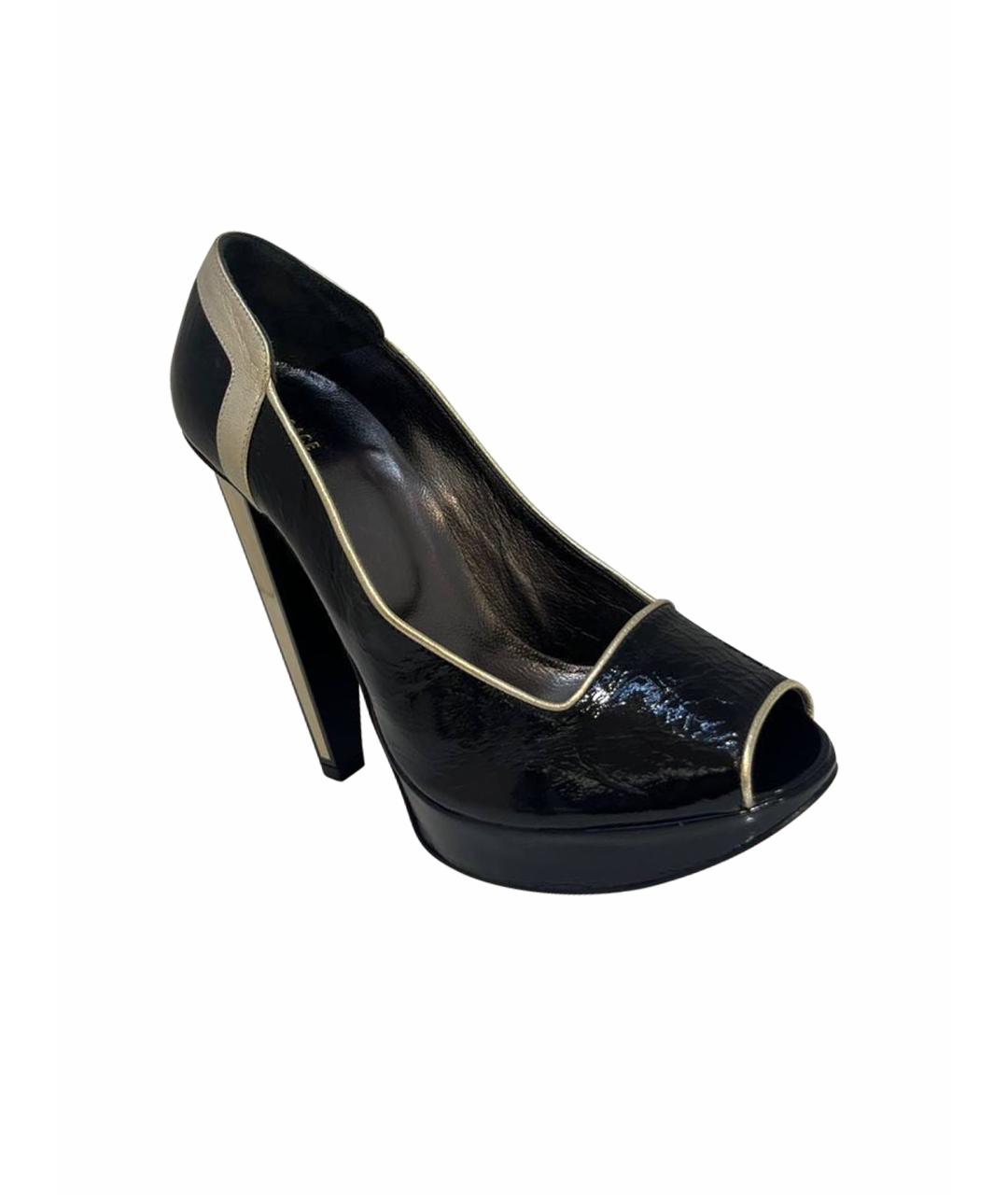 VERSACE Черные туфли, фото 1